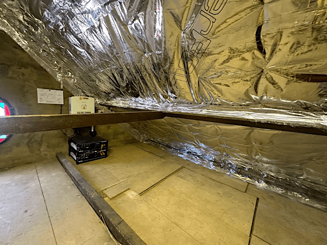 Foil loft insulation UK professional installation